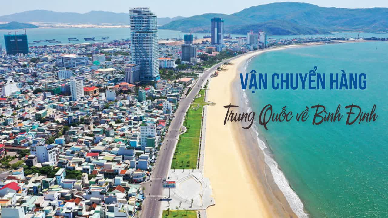 Dịch vụ vận chuyển hàng hóa Trung Quốc về Bình Định giá rẻ