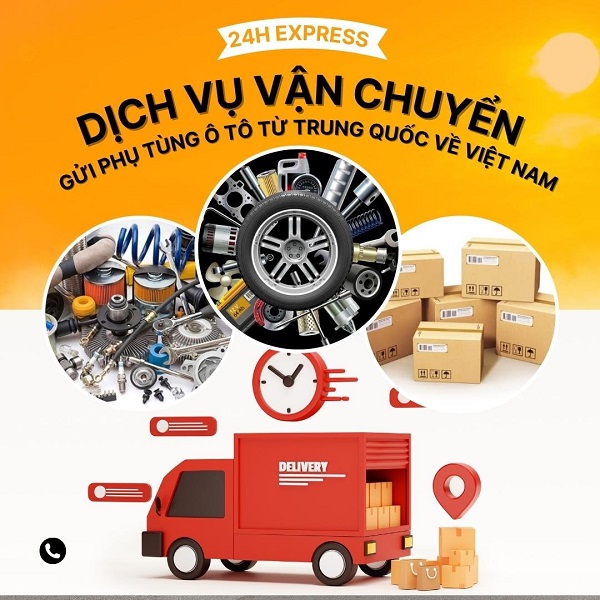 AMZ chuyên dịch vụ vận chuyển linh kiện, máy móc hỏa tốc 24h uy tín