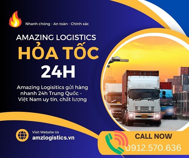 Gửi hàng nhanh siêu tốc Trung Quốc Việt Nam 24h