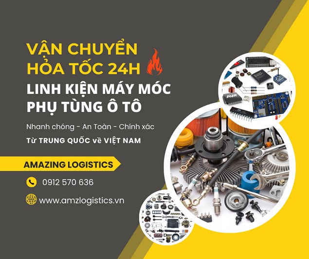 Amazing Logistics chuyên gửi hàng hỏa tốc siêu nhanh