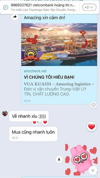 Gửi hàng hóa hỏa tốc Trung Quốc về Hưng Yên nhanh nhất 24H