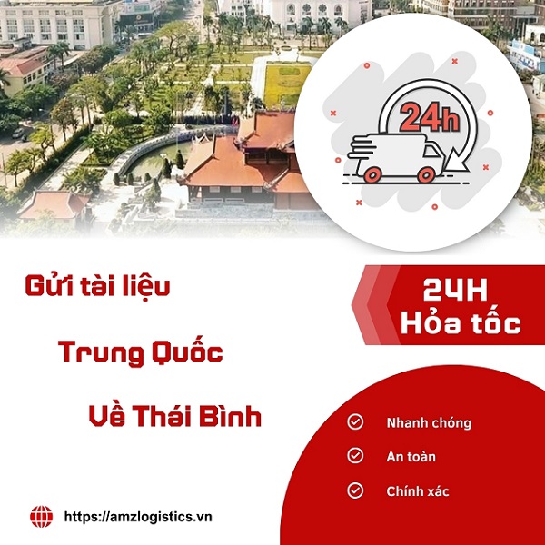 Gửi tài liệu hỏa tốc Trung Quốc về Thái Bình nhanh nhất 24H