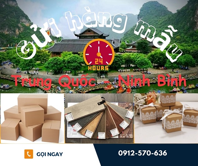 Vận chuyển hàng mẫu Trung Quốc về Ninh Bình nhanh nhất 24h