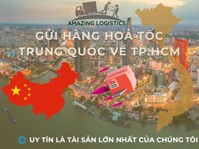 Dịch vụ vận chuyển hàng hoả tốc Trung Quốc về TP.HCM, uy tín là tài sản lớn nhất của chúng tôi