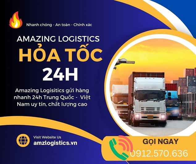 Vận chuyển hàng mẫu từ Trung Quốc về Yên Bái 24h nhận hàng