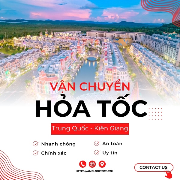 Vận chuyển hỏa tốc hàng Trung Quốc về Kiên Giang nhanh 72h