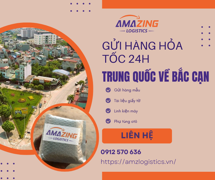 Vận chuyển hàng từ Trung Quốc về Bắc Cạn 24h nhận hàng