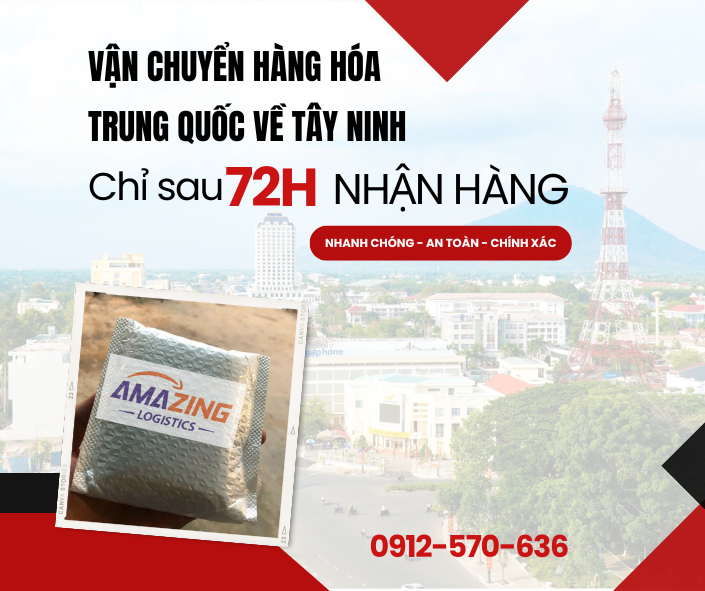 Gửi vận chuyển hàng hóa Trung Quốc về Tây Ninh nhanh nhất