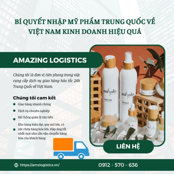 Amazing Logistics dịch vụ giao hàng hỏa tốc nhanh nhất