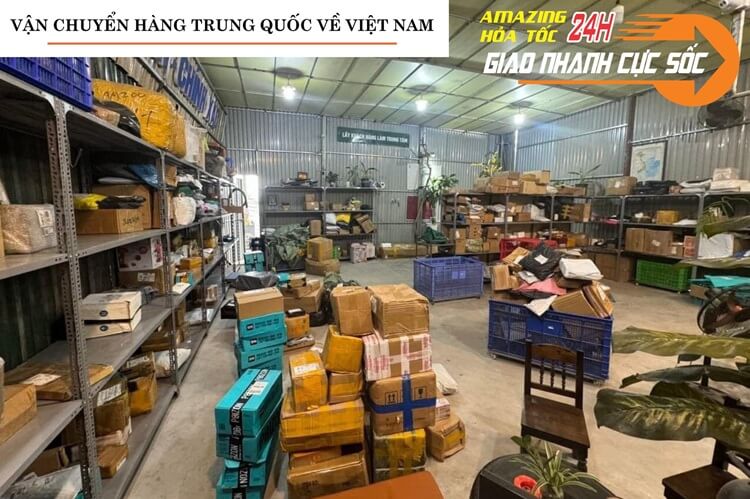 Vận chuyển hàng hỏa tốc từ Trung Quốc về Việt Nam nhanh 24h