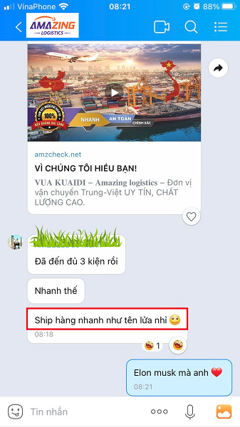 Dịch vụ vận chuyển hàng hóa an toàn uy tín