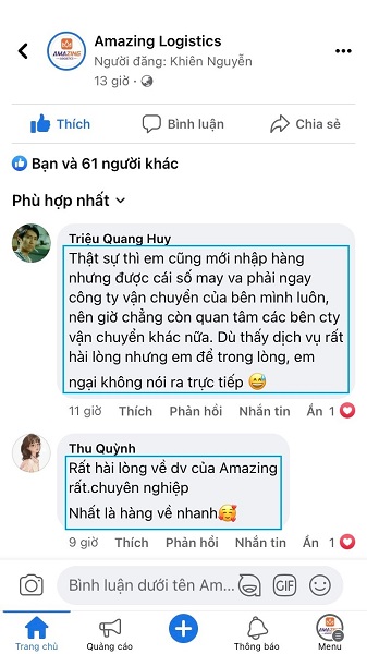 Dịch vụ vận chuyển hàng hóa chất lượng cao