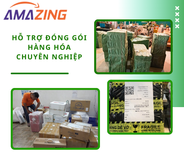 Hỗ trợ đóng gói hàng trước khi vận chuyển từ Hải Dương đi Trung Quốc