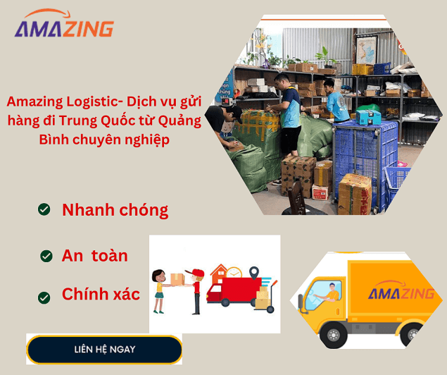 Gửi hàng đi Trung Quốc từ Quảng Bình nhanh uy tín an toàn