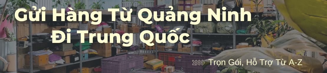 Gửi hàng từ Quảng Ninh đi Trung Quốc trọn gói, hỗ trợ từ A-Z