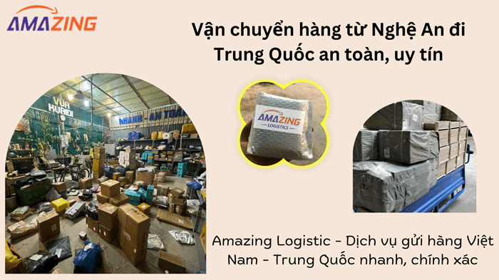 Vận chuyển hàng từ Nghệ An đi Trun Quốc uy tín