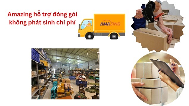 Hỗ trợ kiểm tra và đóng gói lại kiện hàng chuyên nghiệp