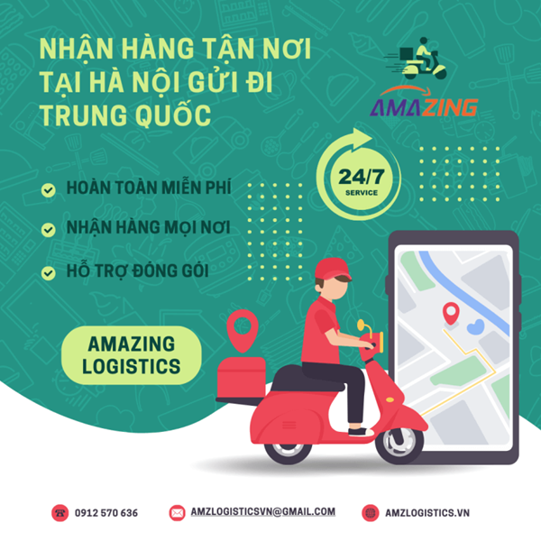 Nhận và giao hàng tận nơi