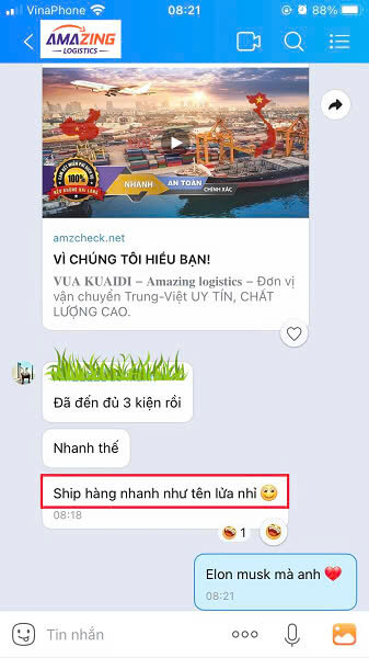 Thời gian giao hàng từ Thừa Thiên Huế đi Trung Quốc nhanh nhất