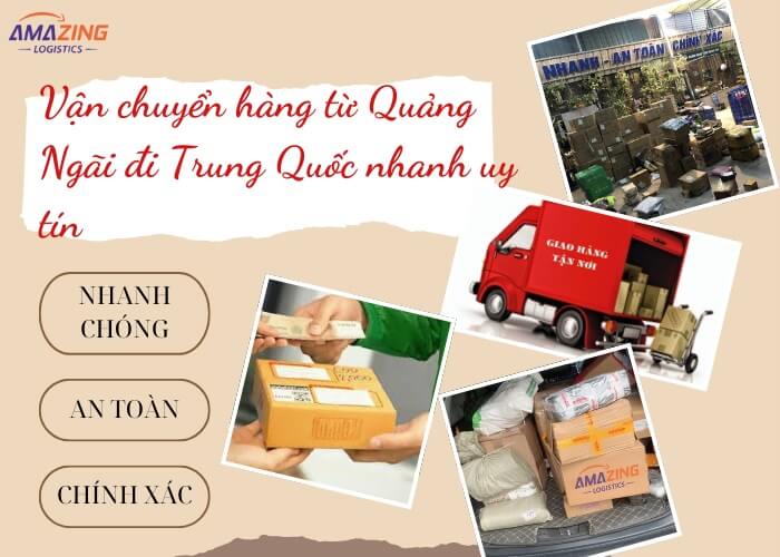 Vận chuyển hàng từ Quảng Nghĩa đi Trung Quốc