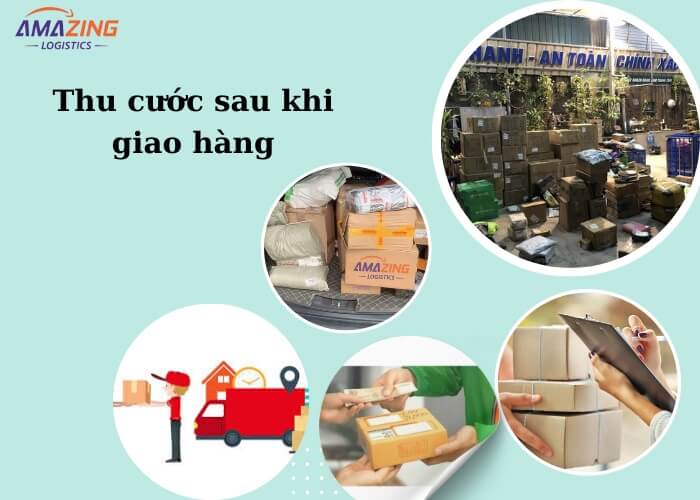 THu cước sau khi giao hàng thành công tại Trung Quốc