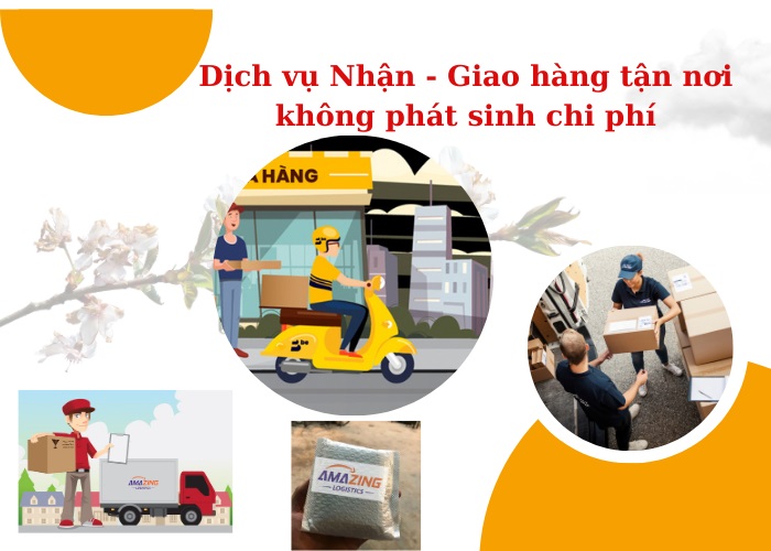 Dịch vụ nhận và giao hàng tận nơi