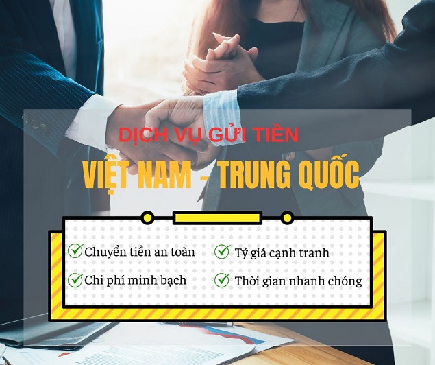 Dịch vụ chuyển tiền đi Trung Quốc uy tín nhanh chóng đảm bảo