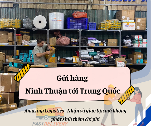 Gửi hàng từ Ninh Thuận đi Trung Quốc nhanh, tối ưu chi phí