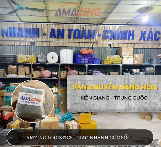 Vận chuyển hàng từ Kiên Giang đi Trung Quốc nhanh uy tín