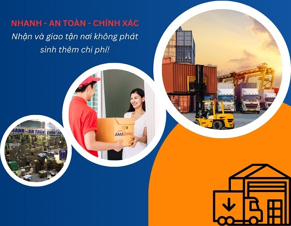 Nhận hàng tận nơi tại Đắk Nông và giao hàng tận nơi tại Trung Quốc