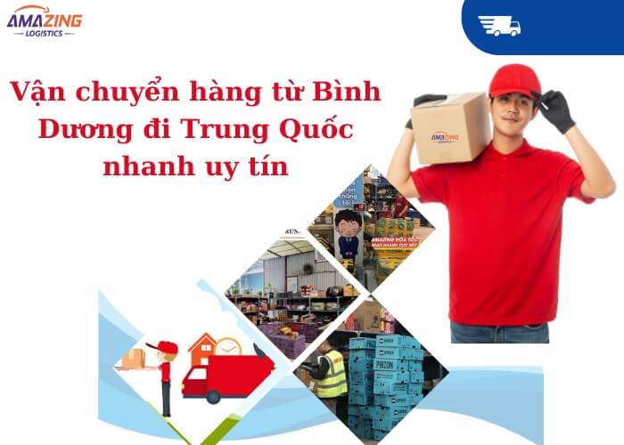 Vận chuyển hàng từ Bình Dương đi Trung Quốc nhanh uy tín