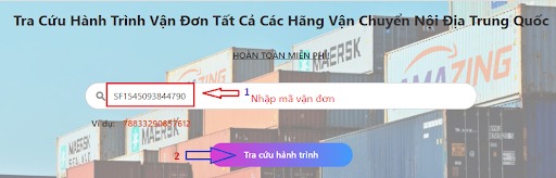 theo dõi đơn hàng Trung Quốc nhanh chóng