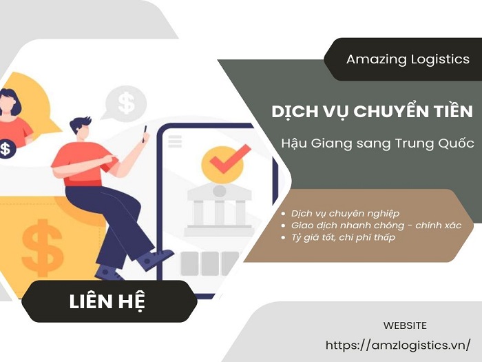 Chuyển tiền sang Trung Quốc từ Hậu Giang an toàn uy tín