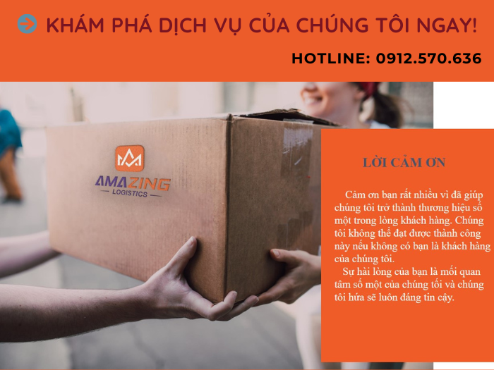 Thông tin liên hệ tới Amazing logistics
