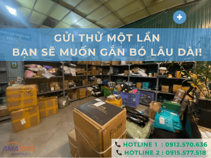 Gửi thử hàng đổi trả: Bạn sẽ muốn gắn bó lâu dài cùng Amazing Logistics

