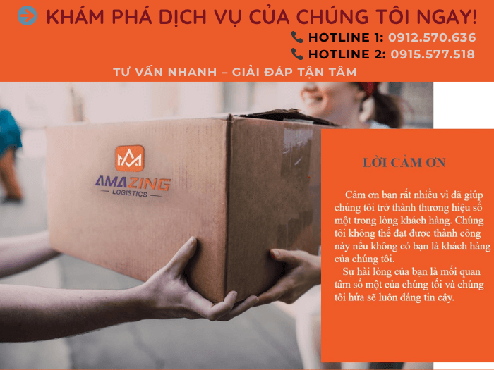 Amazing Logistics – sẵn sàng hỗ trợ khách Hà Nam gửi hàng đổi trả đi Trung Quốc, liên hệ hotline ngay trên ảnh để được tư vấn
