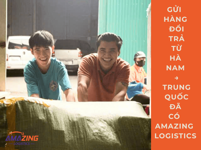 Hàng đổi trả của khách Hà Nam được xử lý tại kho Hà Nội trước khi gửi đi Trung Quốc – đóng gói cẩn thận, tối ưu thời gian
