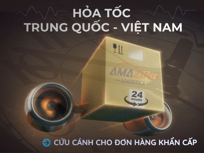 ảnh đại diện vận chuyển Hỏa tốc Trung Quốc Việt Nam. Cứu cánh cho đơn hàng khẩn cấp.